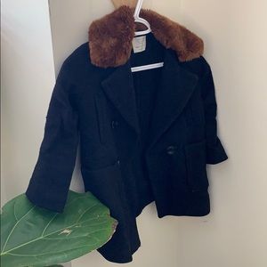 Zara Girl  60% Wool Coat